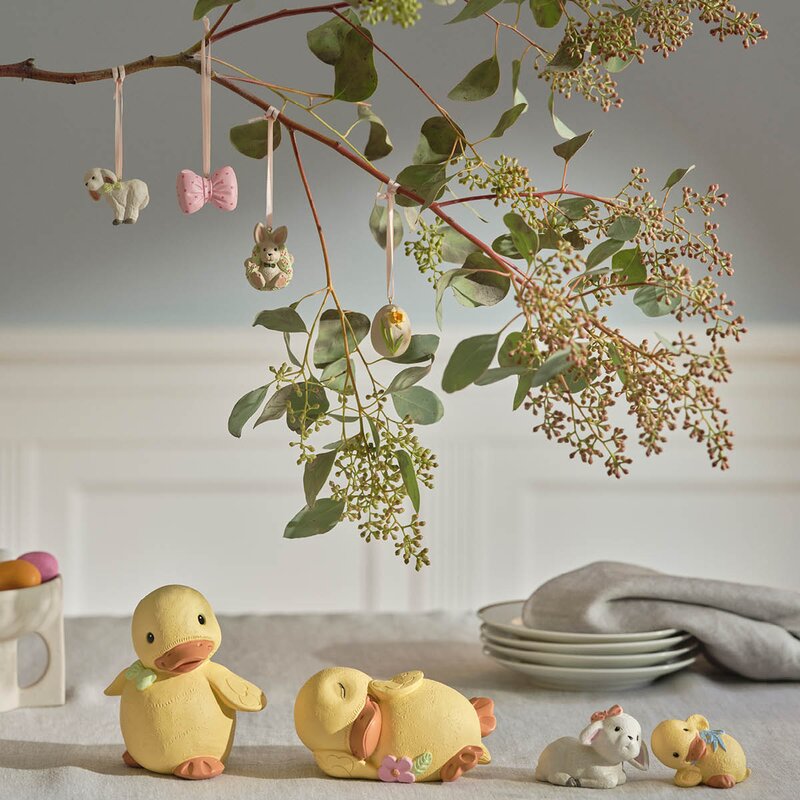 Klarborg Dyrebarn påskepynt 4 stk vår 2026