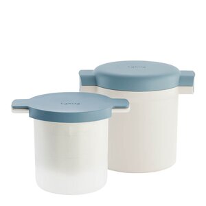 Lékué Kefir & Yoghurt Maker produksjonsbeholder 2 deler blå