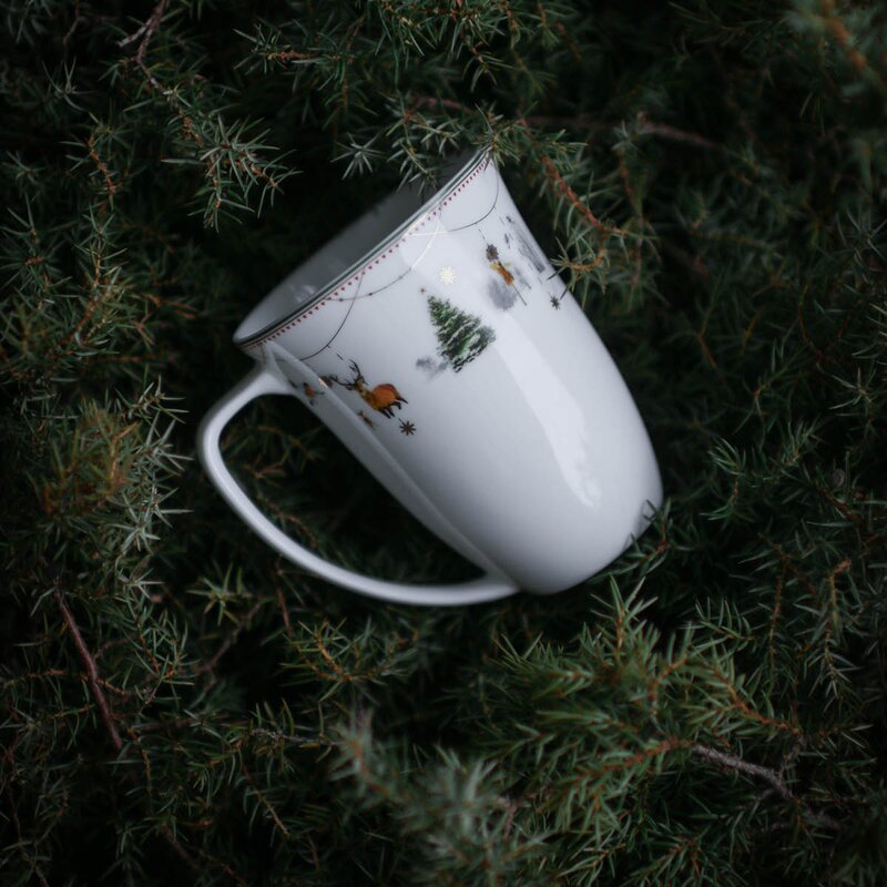 Wik & Walsøe Julemorgen Story krus 30 cl