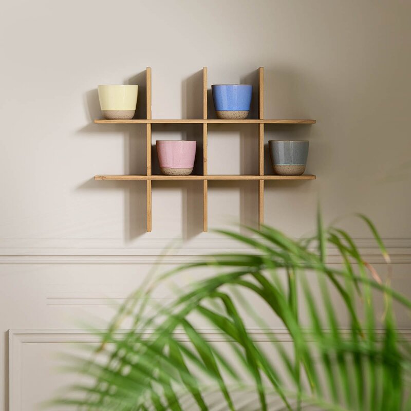 Aida RAW Teak reol 46,5 cm