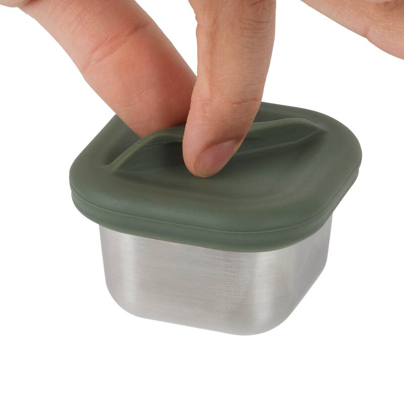 Klean Kanteen Rise snackboks 8 cl børstet stål