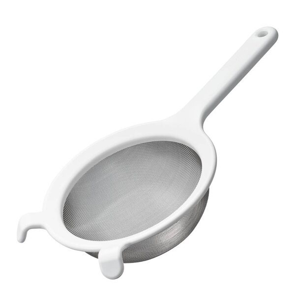 Fiskars Functional Form sil-dørslag 16,1x37,4 cm hvit/rustfritt stål
