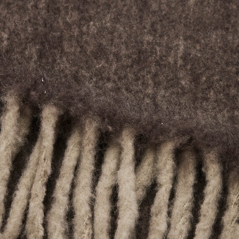 Lene Bjerre Essia pledd 170x130 cm brun