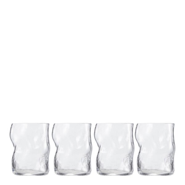 Stiernholm Organic Living vannglass 28 cl 4 stk klar