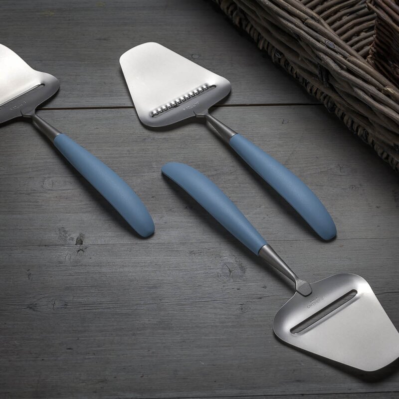 Bjørklund Amitto ostehøvel 23 cm tåkeblå