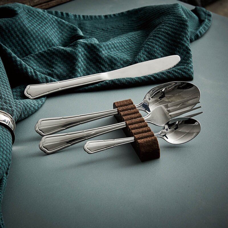 Aida Emely Rose bestikksett 24 deler stål