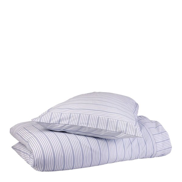 Home by Ilse Jacobsen Bedding Collection dynetrekk 140x220+50x70 cm powder blue stripes