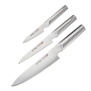 Global Ukon knivsett 3 deler GU-01, GUS-22, GUF-30