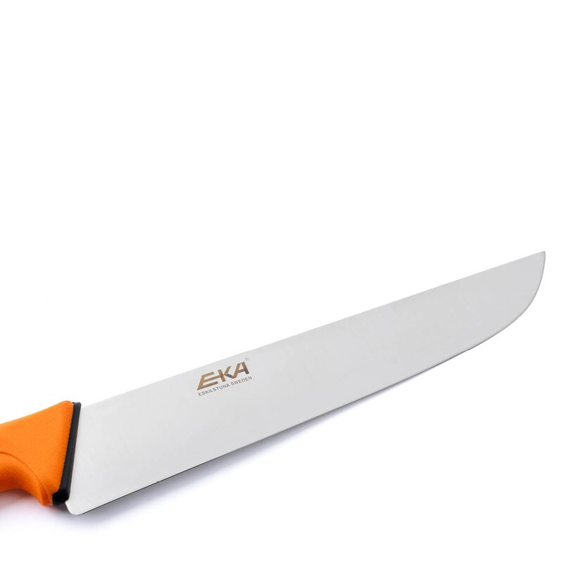 EKA Pro slaktekniv m/bredt blad 26 cm oransje