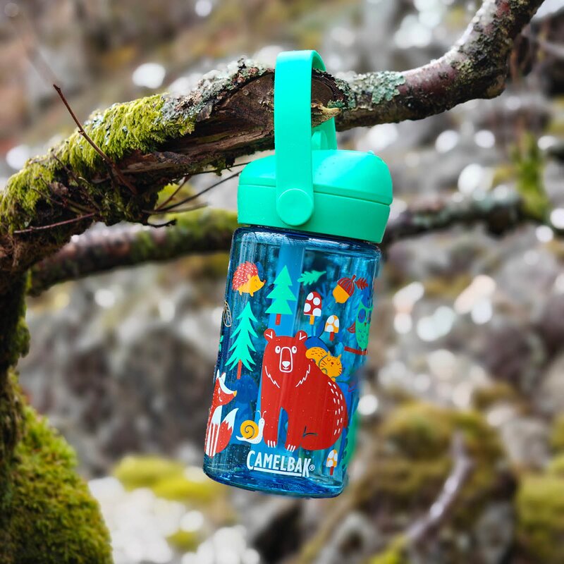 Camelbak Thrive Flip Straw Kids drikkeflaske 0,4L friendly forest