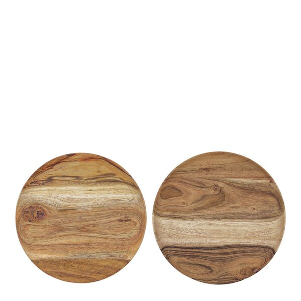 House Doctor Wood brett 17,5 cm 2 stk akasie