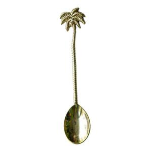 Coia Brass Collection spiseskje palme 20 cm messing