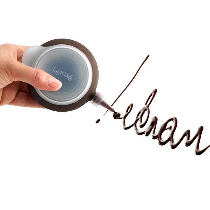 Lékué Decopen dekorasjonssett / sprøytesett med 4 tupper