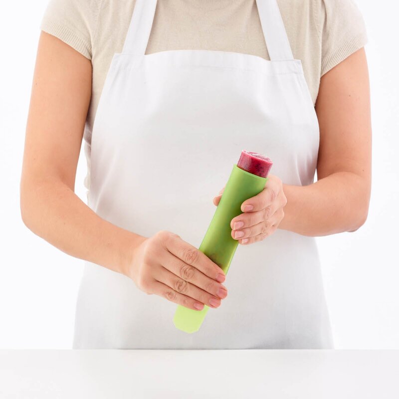 Lékué Squeeze iskremform 3 stk 9 cl oransje/rosa/grønn