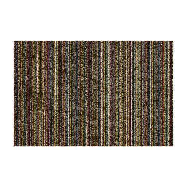 Chilewich Skinny Stripe dørmatte 46x71 cm bright multi