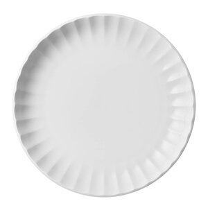 Georg Jensen Bernadotte coupetallerken 16,5 cm hvit