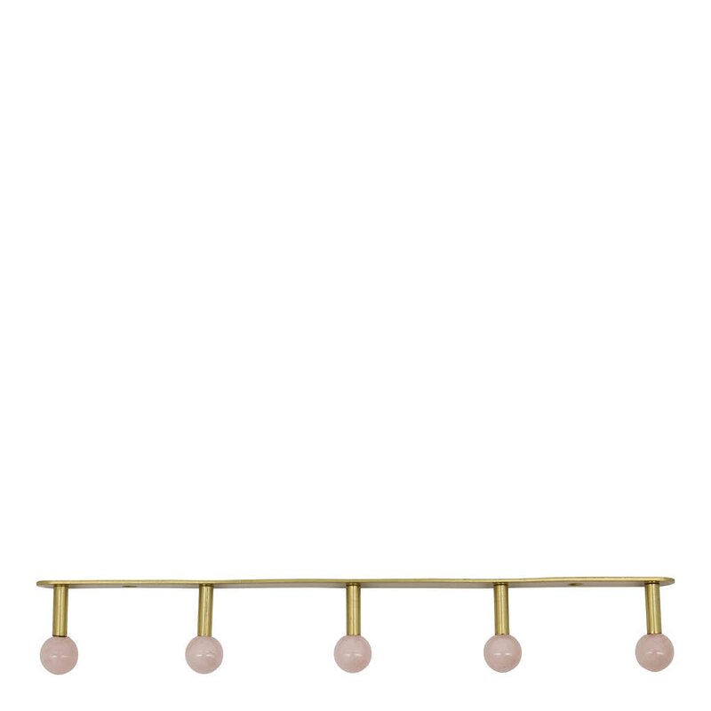 House Doctor Ball knaggrekke 35x2x5 cm rosa