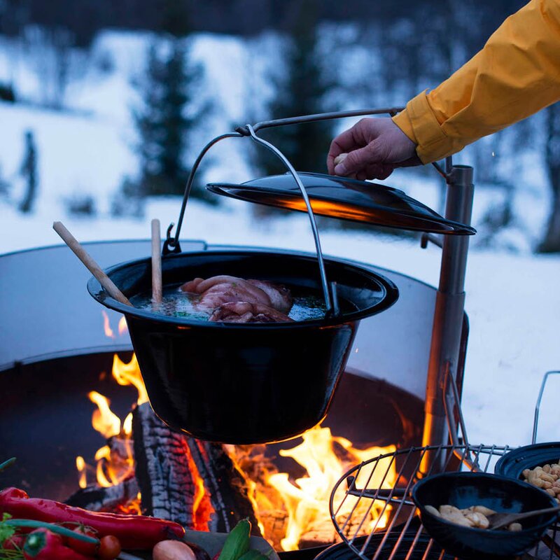 Espegard Suppegryte 10L svart