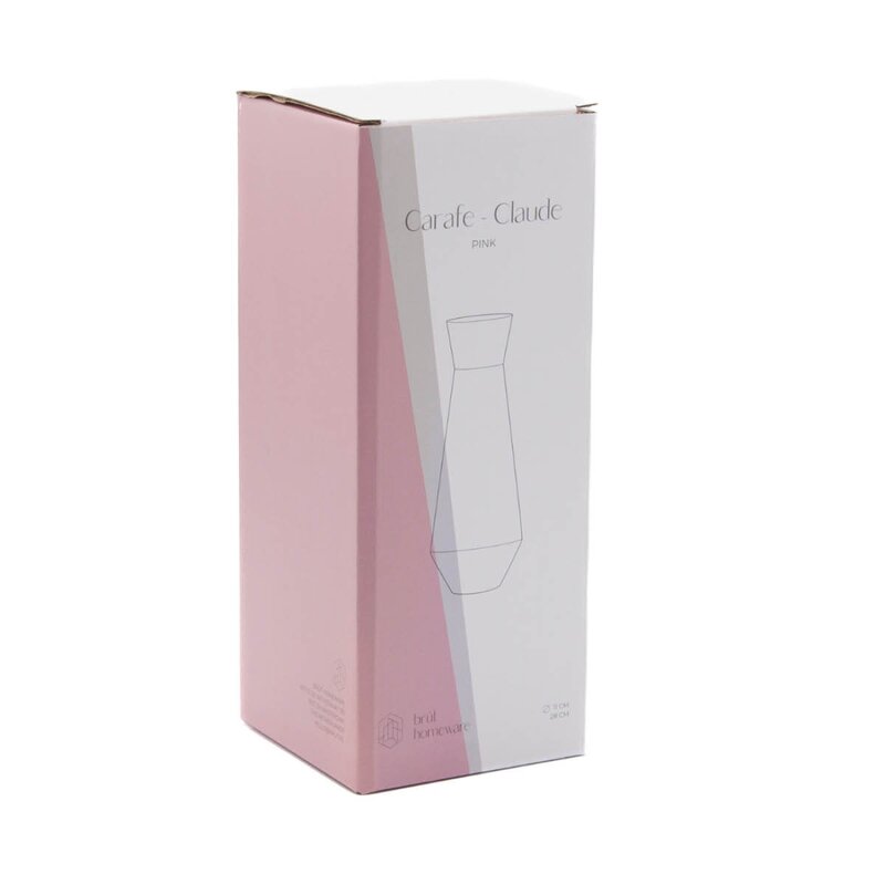 Brût Claude karaffel 1,1L rosa