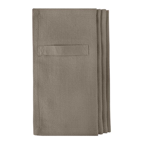 The Organic Company Serviett i bomull 20x20 cm 4 stk clay