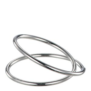Holmen Tiffany serviettring 4,8x4,8 cm sølv