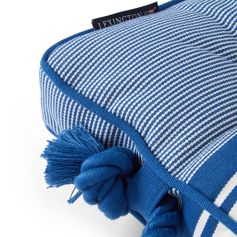 Lexington Sittepute 40x40 cm stripet blå/hvit