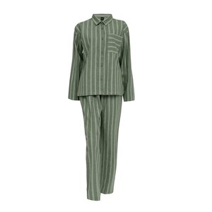 Høie Nova flanell pyjamas dame str M grønn