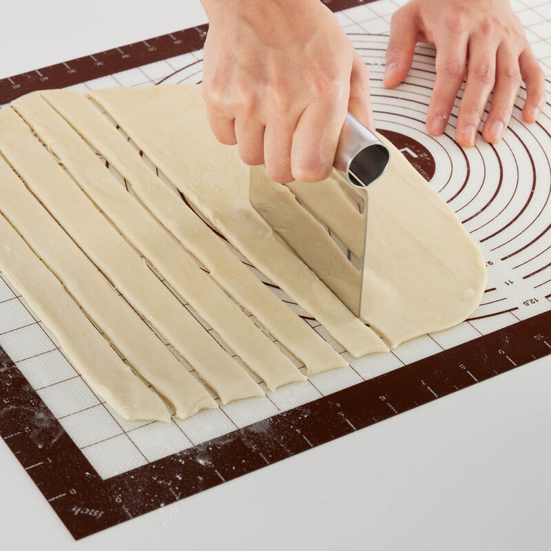 Lékué Non-stick bakeunderlag i silikon for deig 60x40 cm med mål