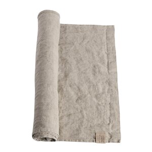 Lovely Linen Lovely bordløper lin 47x150 cm Natural Beige