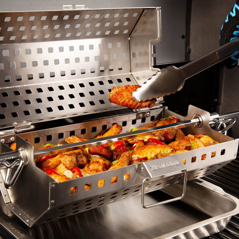 Broil King Rotisserikurv 16x19 cm rustfritt stål