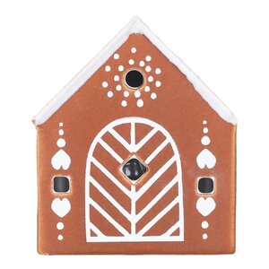 Kähler Gingerbread lyshus Låve LED 7,5 brun