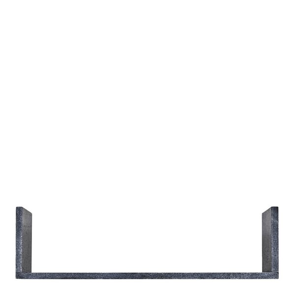 House Doctor Marr hylle i marmor 50x14x14 cm svart