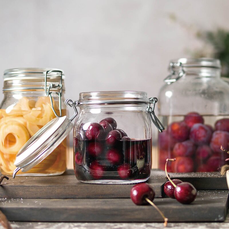 Modern House Sogn glasskrukke sett 0,5L 3 stk klar