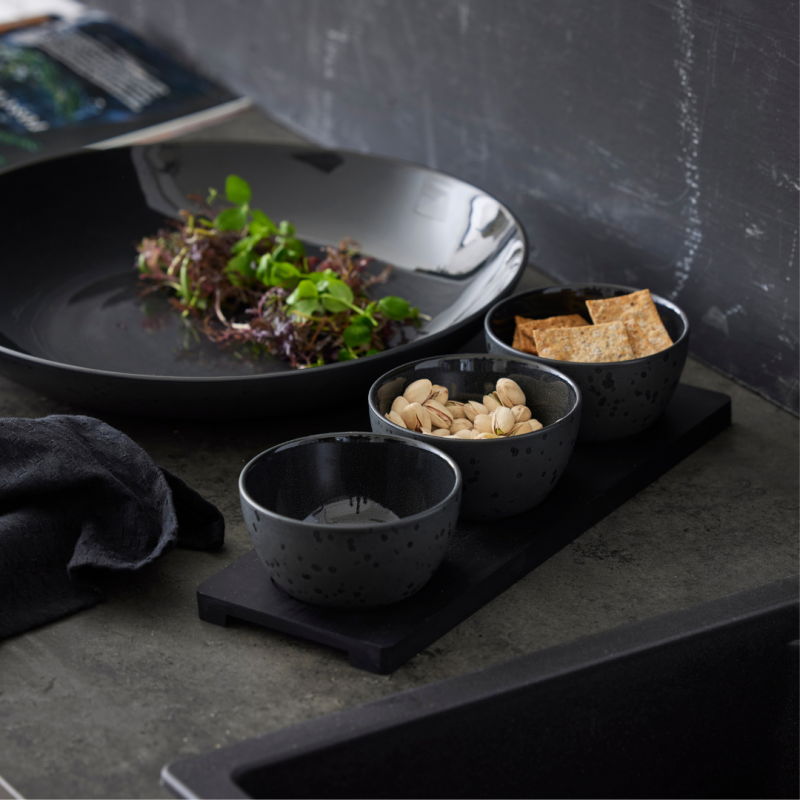 Bitz Snackssett svart