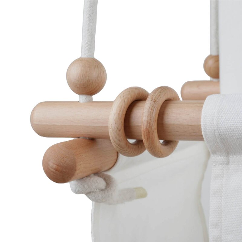 Barbo Toys Mummi babyhuske 40x20x40 cm hvit
