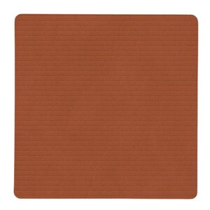 LIND DNA Square Corduroy glassbrikke 10 cm Rust