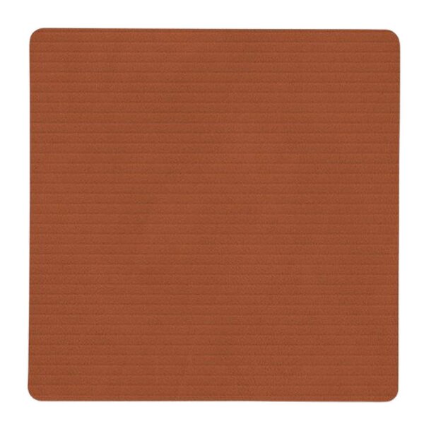 LIND DNA Square Corduroy glassbrikke 10 cm Rust