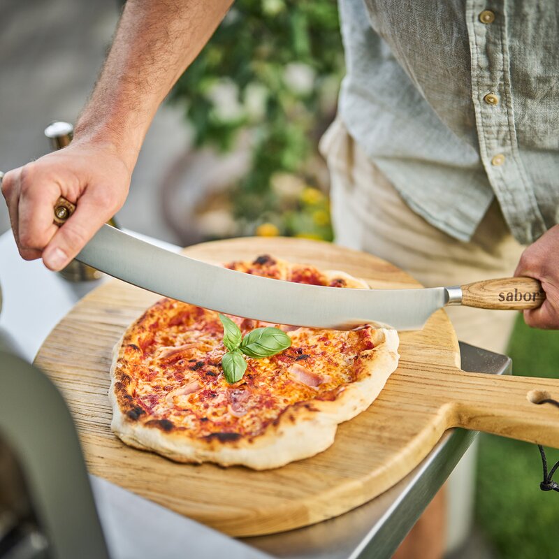 Sabor Napo pizzasabel natur børstet