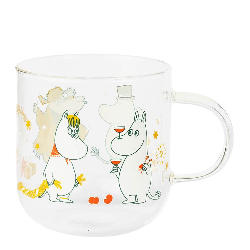 MoominArabia Mummi glass 30 cl 2 stk Kjærlighetsgave