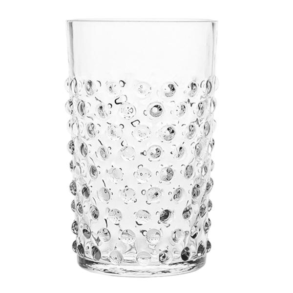 Klimchi Hobnail glass 20 cl clear