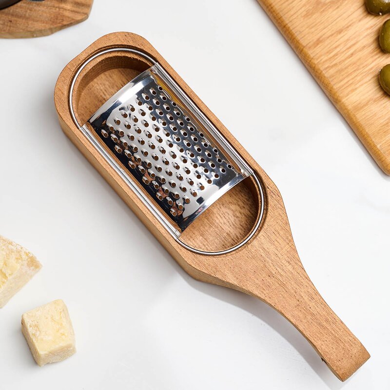 Anders Petter Steel Essentials rivjern 24 cm natur/stål
