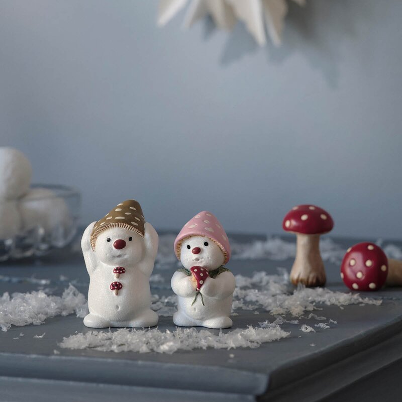 Klarborg Snømennene Disa & Obert 5,3 cm 2025