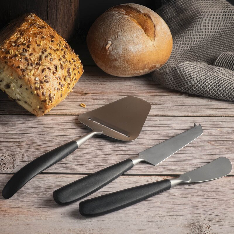 Bjørklund Knivsett med ost-og smørkniv 2 stk nylon
