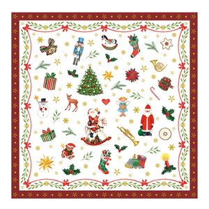 Ambiente Serviett 33x33 cm 20 stk Ornaments All Over