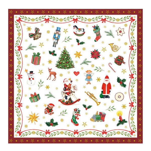 Ambiente Serviett 33x33 cm 20 stk Ornaments All Over