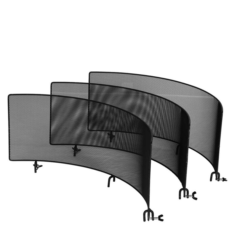 Espegard Gnistfanger 60 til bålpanne 3 deler svart
