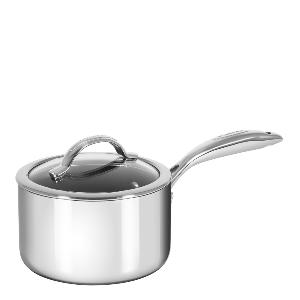 Scanpan HaptIQ kasserolle m/lokk 1,8L rustfri