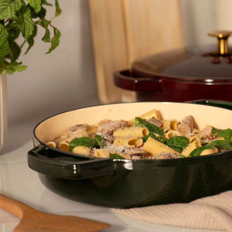 Sabor Classic buffetgryte 3,5L støpejern Shiny Green