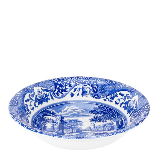 Spode Blue Italian skål 20 cm blå/hvit