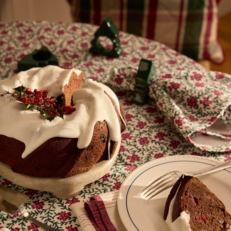 Lexington Tree serviettring 7x8 cm grønn